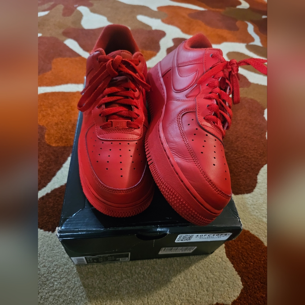 Red Athletic Sneakers